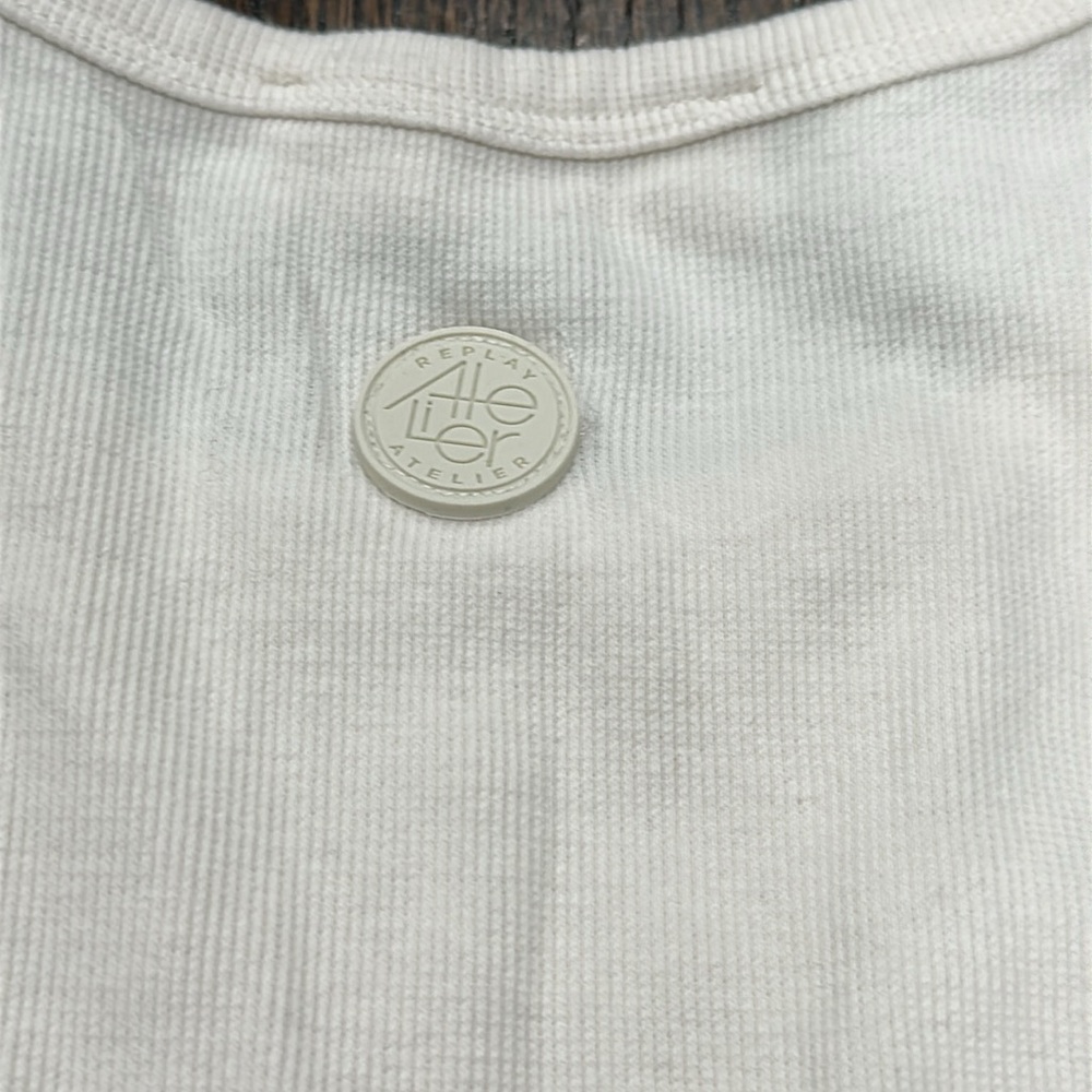 Replay Atelier Ribbed Cropped Tank - Picture 4 of 7